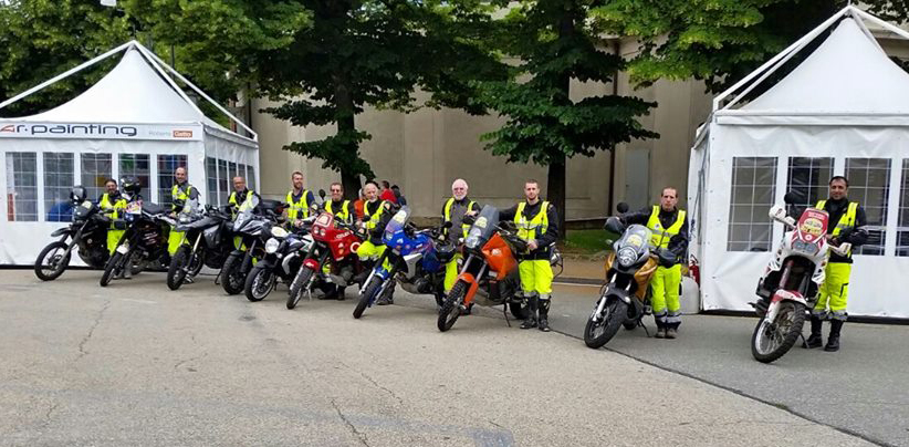 Volontari a due ruote: Protezione civile in motocicletta