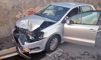 Ancora un incidente in via della Lumaca | FOTO