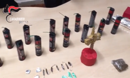 In diretta social riprende i botti illegali: beccato dai carabinieri
