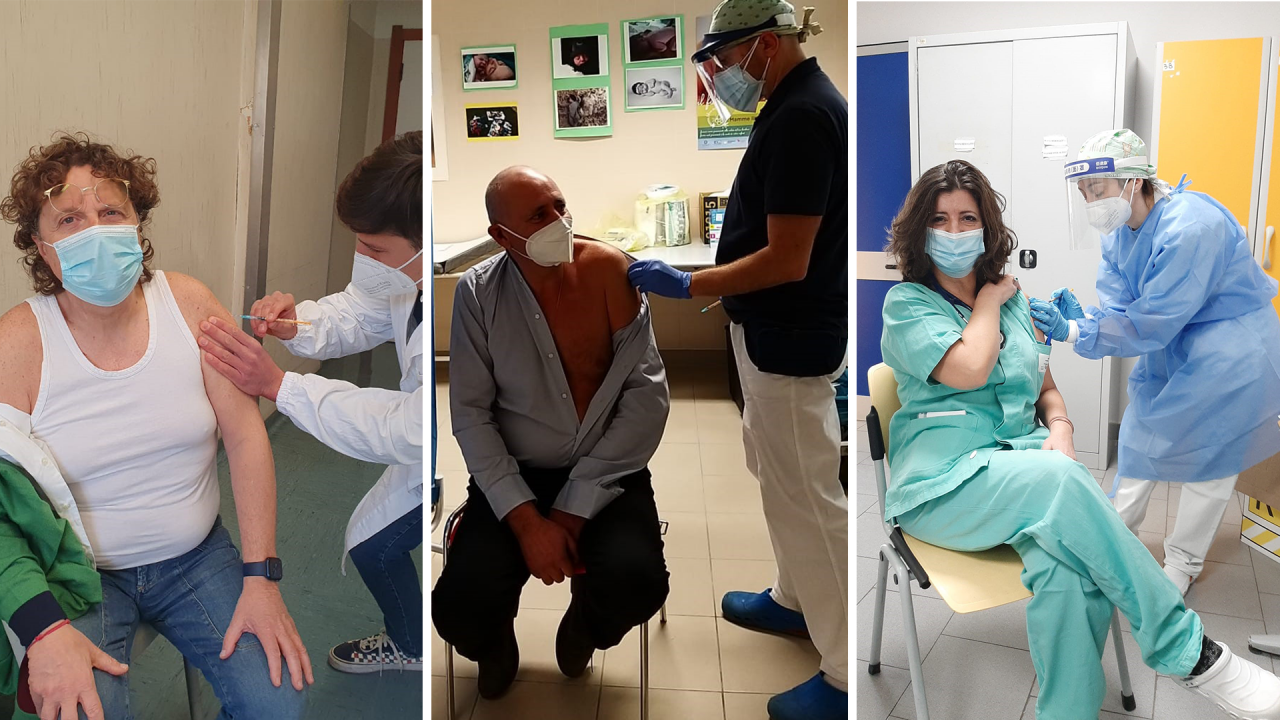 Primi medici vaccinati in Canavese a Ivrea, Ciriè e Chivasso, ecco chi sono