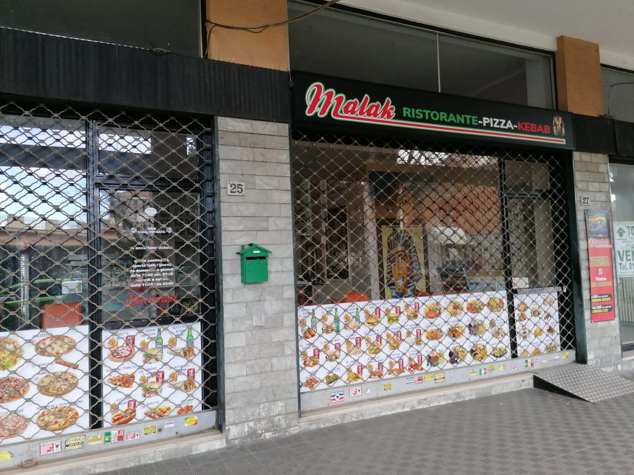 Nove clienti all’interno del locale, multa e chiusura per il ristorante-kebab