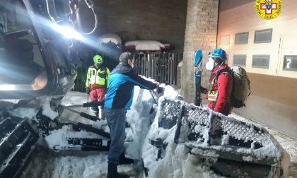 Ultimo intervento dell'anno del Soccorso alpino a Sestriere | FOTO
