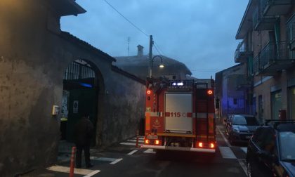 Incendio appartamento a Caselle | FOTO