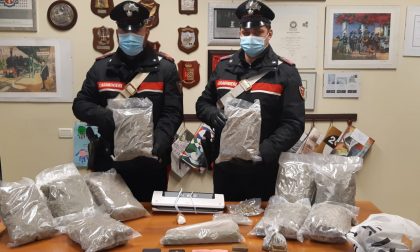 In casa della cognata 5 Kg di droga: arrestato.
