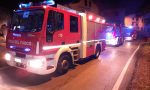 Incendio in una stalla a Cuorgnè, intervento dei Vigili del fuoco