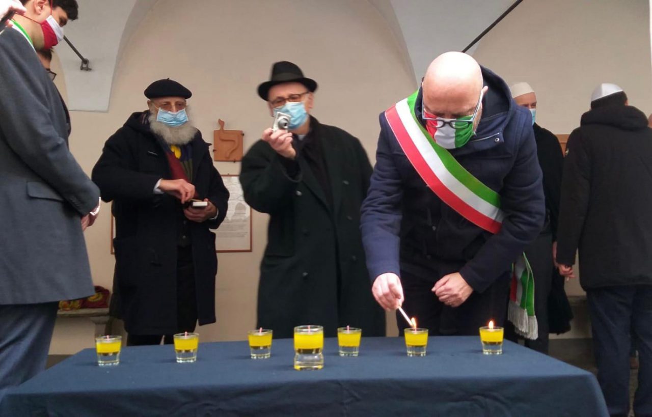In ricordo di Massimo Foa il sindaco di Cuorgnè ospite a Casale Monferrato per il Giorno della Memoria