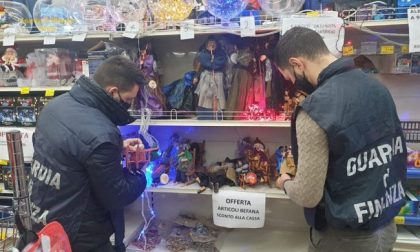 Maxi sequestro di giocattoli pericolosi e falsi "Made in Italy"