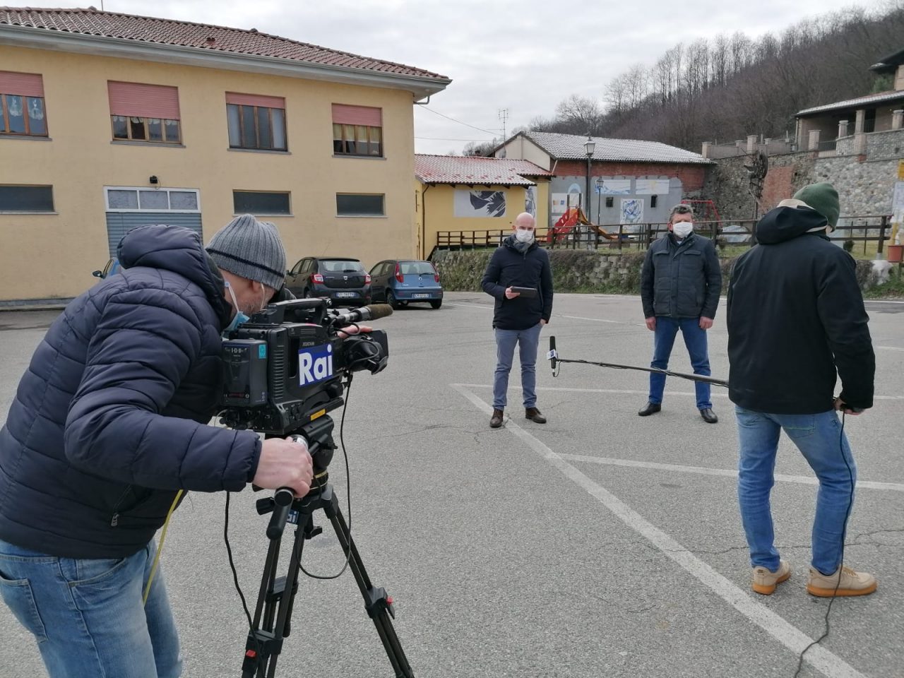 Le telecamere Rai ospiti oggi del Macam di Maglione