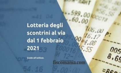 Lotteria degli Scontrini al via da oggi, ecco tutti i dettagli