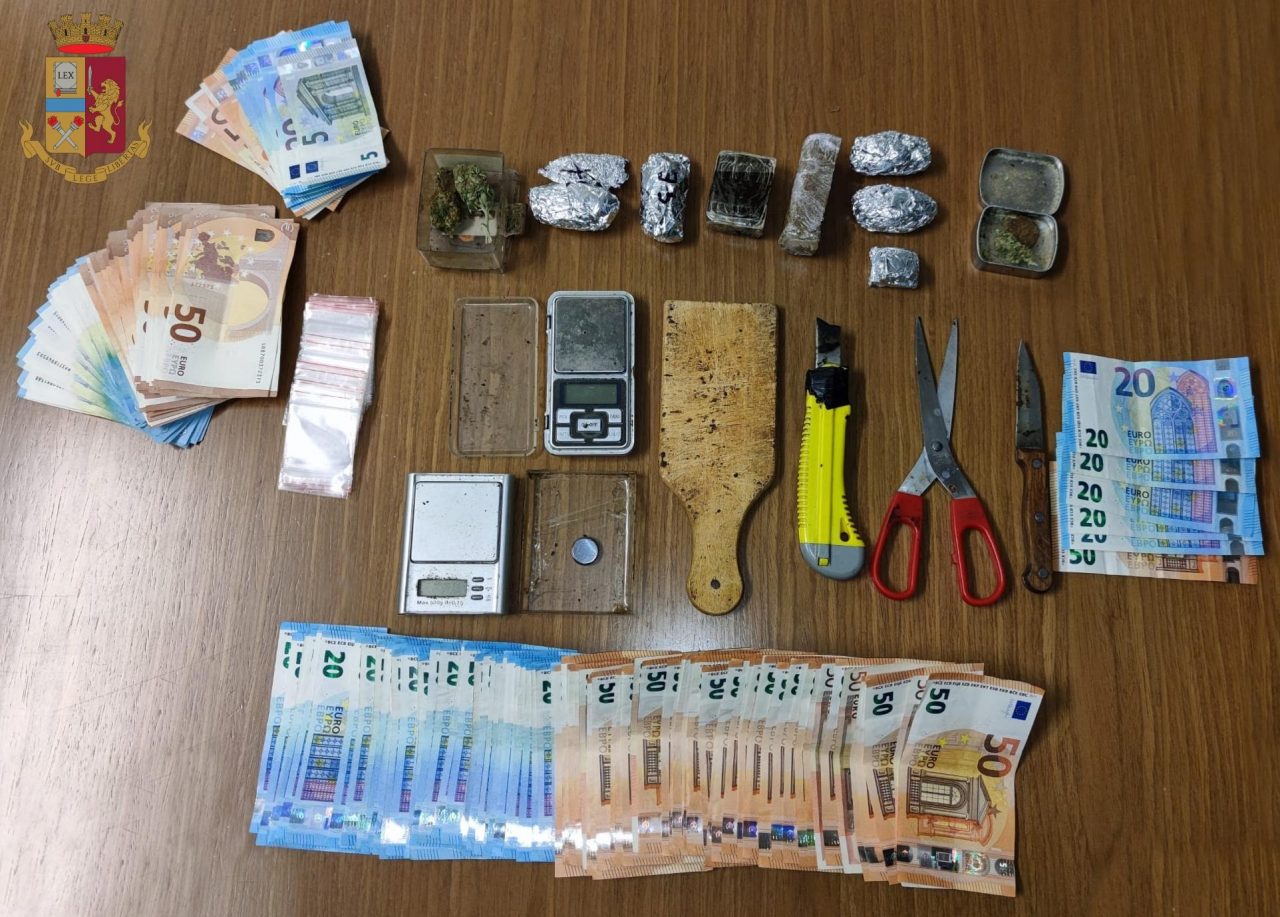 Tassista e spacciatore, 43enne arrestato dalla Polizia
