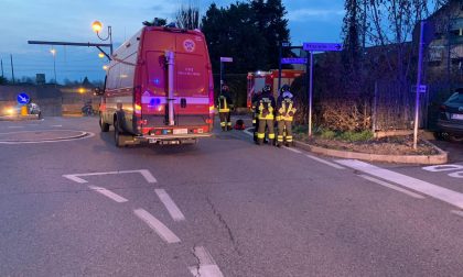 Conduttura rotta, fuga di gas a Borgaro