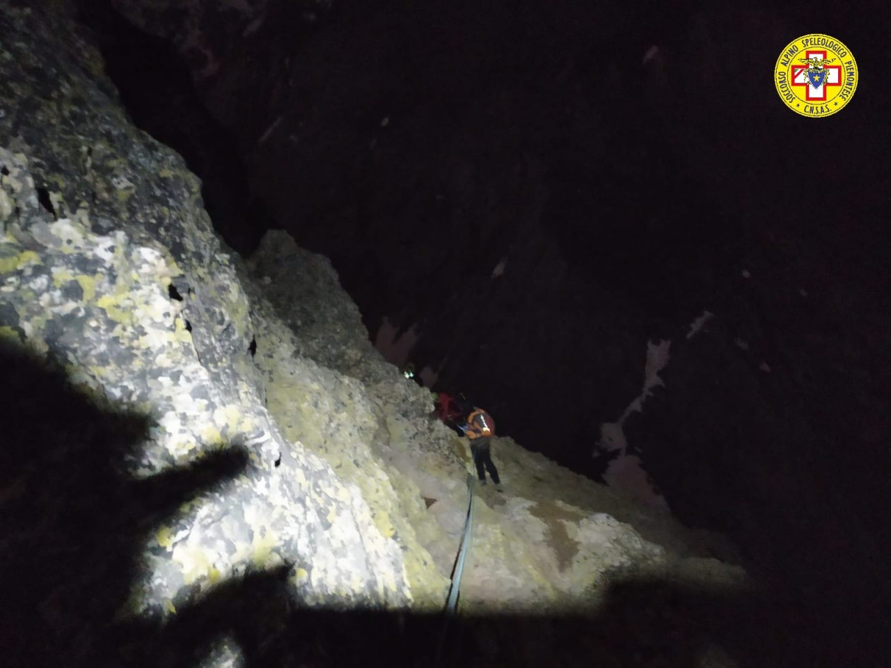Recuperato l’alpinista bloccato in Val Maira