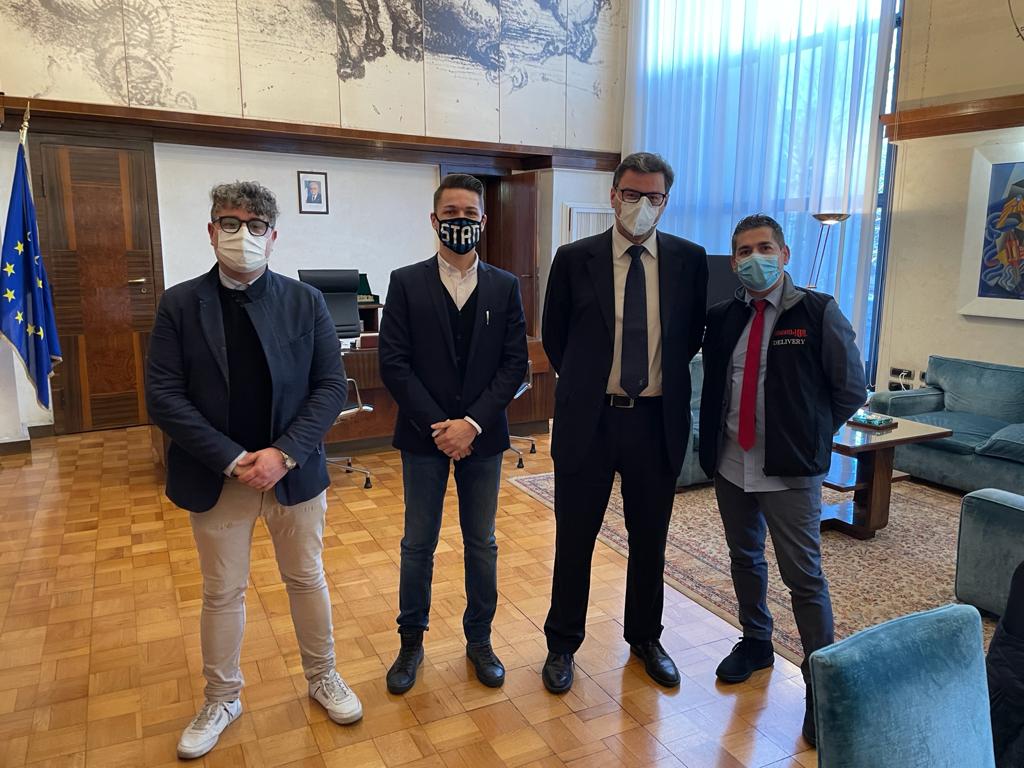 Comitato ristoratori Bartoli incontra il Ministro  Giorgetti