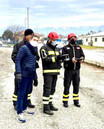 Area a disposizione dei Vigili del fuoco in caso di calamità