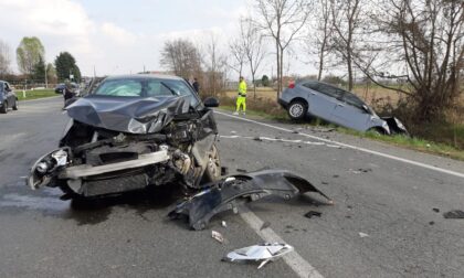 Incidente a Leini: coinvolte due auto