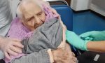 La signora Ofelia vaccinata a 105 anni