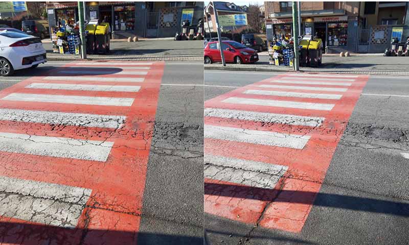 Scoppia la polemica della segnaletica… multicolore