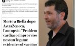 Il post di Burioni sul caso Biella-AstraZeneca: “Morto per infarto, riflettere prima di creare il panico”