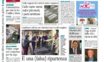 Il Canavese – edizione Rivarolo (del 28 aprile) in edicola. Ecco la prima pagina