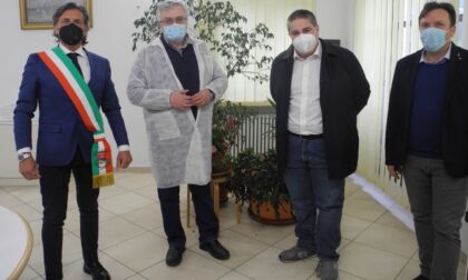 Rocca ha aperto il punto vaccinale: la visita dei deputati Bonomo e Giglio Vigna e del consigliere regionale Leone