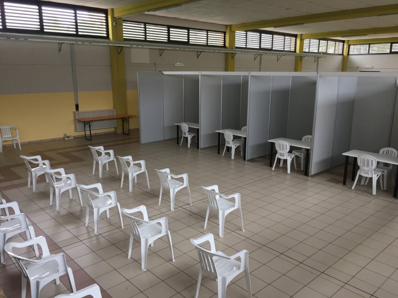 Centro vaccinale anti Covid a Bollengo