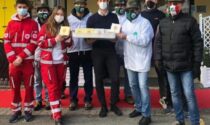 CRI e Alpini insieme alla Crai riempiono il «Carrello della solidarietà»