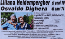 Funerali di Osvaldo Dighera e Liliana Heidempergher, oggi l'ultimo saluto a due delle vittime della strage di Rivarolo