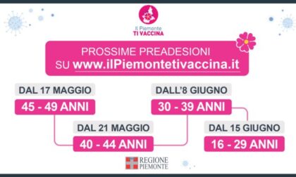 Vaccino Covid, preadesioni over 40 anticipate al 17 maggio