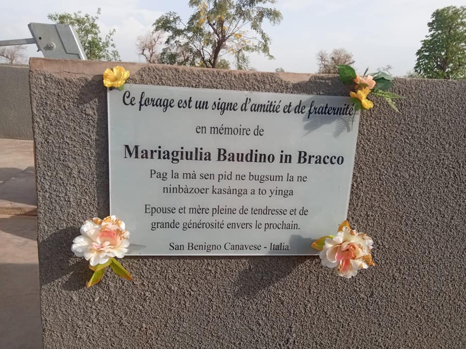 Realizzato il sogno di Mariagiulia Baudino a Zoundri