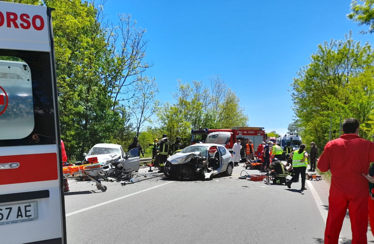 Ancora uno scontro frontale sulla Provinciale 460 (Aggiornamento)