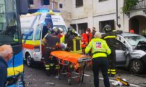 Incidente a Rivara, si scontrano un pullman Gtt e due auto