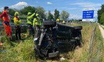 Schianto in autostrada, automobilista gravissimo