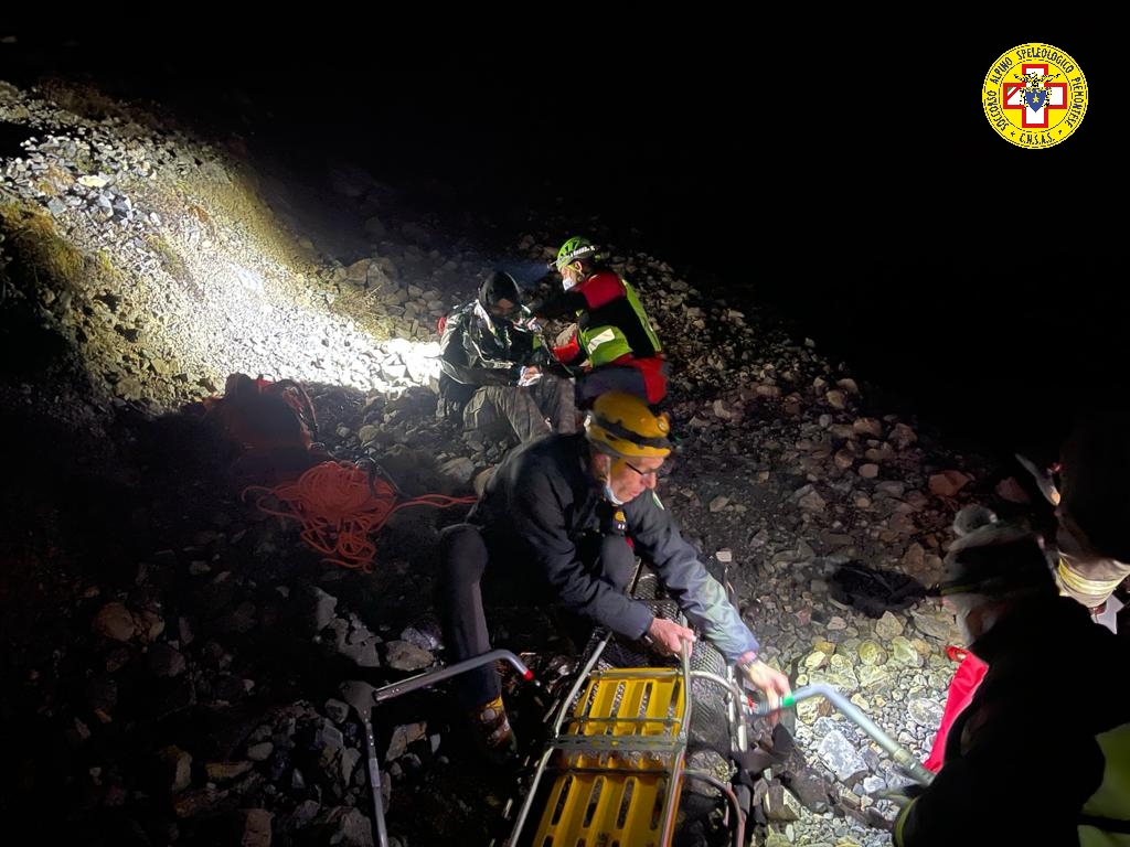 Migrante recuperato dal Soccorso Alpino a Bardonecchia