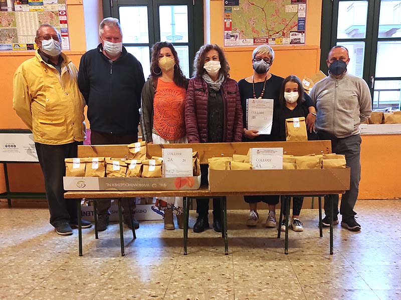 Consegnati 700 kit di semi agli studenti dell’Istituto Comprensivo di Caselle