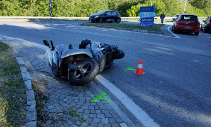 Incidente a Rivarolo, scooterista in ospedale