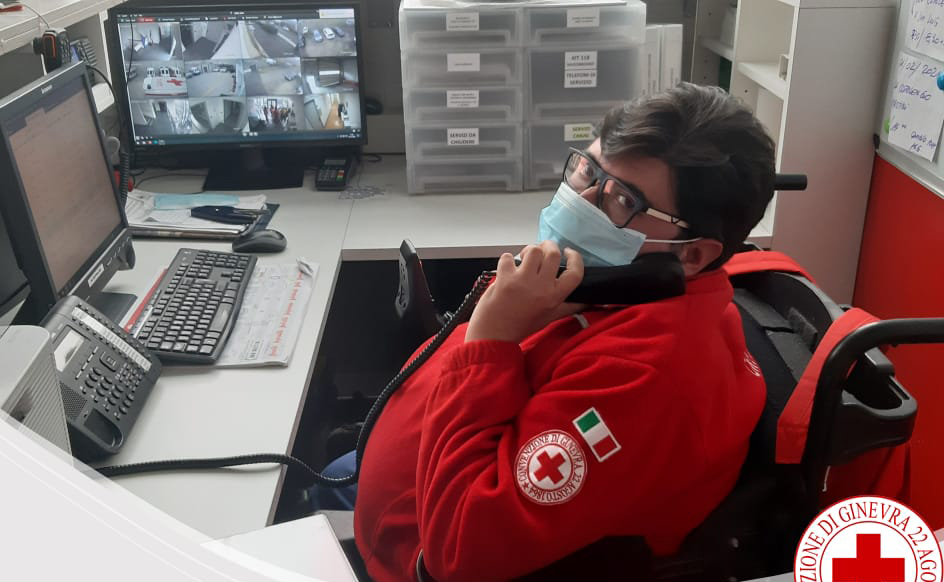 Il Comitato  Croce Rossa piange  Gabriele