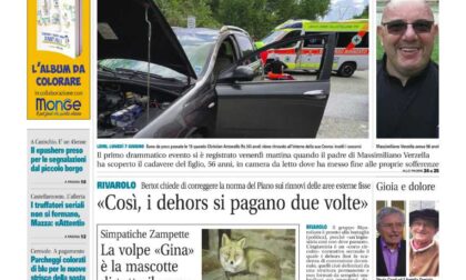 Il Canavese – edizione Rivarolo (del 09 giugno) in edicola. Ecco la prima pagina