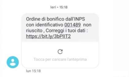 Ordine di bonifico dall’Inps, occhio alla nuova truffa