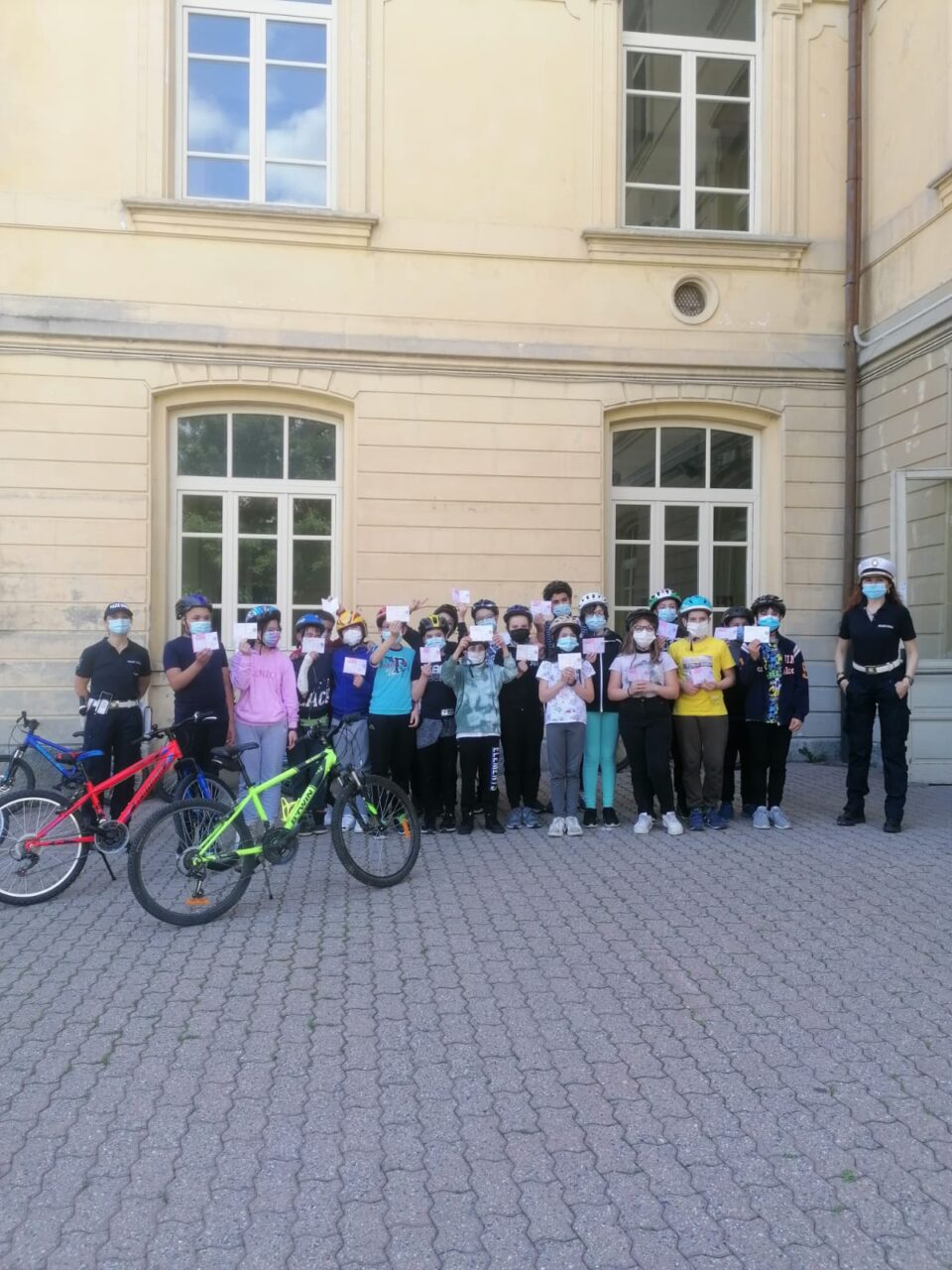 Cuorgnè: Piccoli ciclisti e pedoni rispettosi delle regole crescono