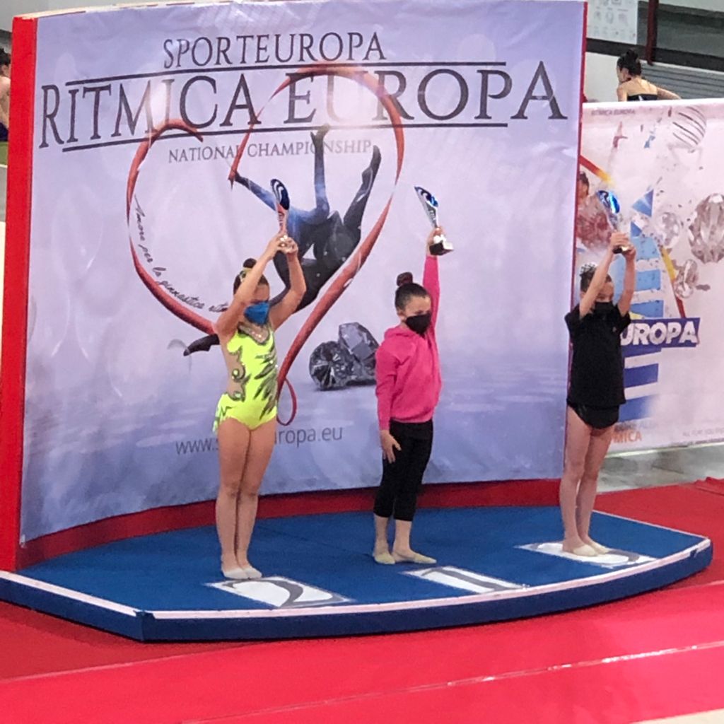 Sul podio le atlete volpianesi ai Campionati nazionali Europa