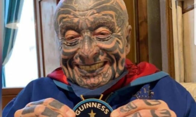 E’ morto Angelo Piovano, l’uomo più tatuato d’Italia
