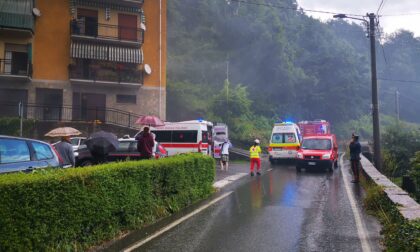 Incendio nelle cantine di un palazzo a Pont Canavese, quattro intossicati