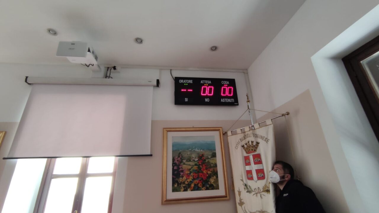 Nuova sala consiliare a palazzo Mosca