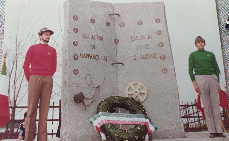Pietro è stato l’ultimo capogruppo degli Alpini
