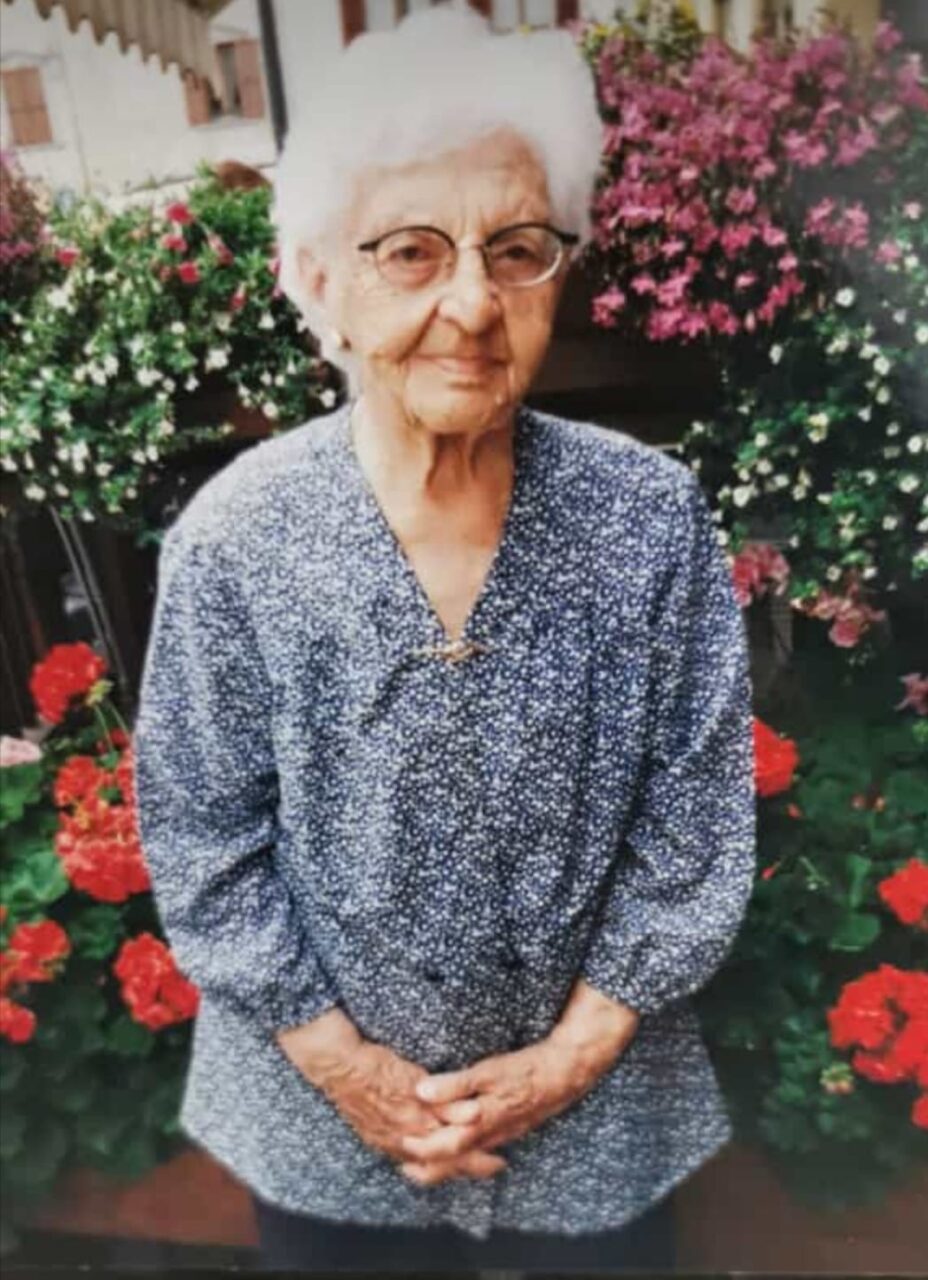 Addio a nonna Nina, a 109 anni è morta a Ivrea la donna più longeva del Piemonte