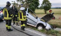 Auto finisce fuoristrada a Ciconio: ferita una donna di Bosconero