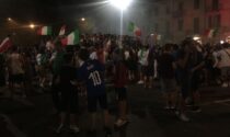 Festeggiamenti a Ivrea per il trionfo dell'Italia agli Europei di calcio