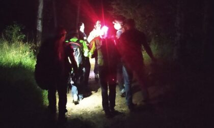 Monte San Giorgio il soccorso alpino salva un'escursionista
