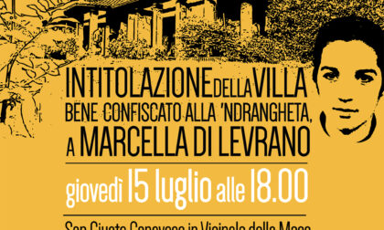 La villa confiscata a Nicola Assisi intitolata a Marcella di Levrano