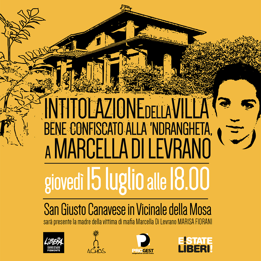 La villa confiscata a Nicola Assisi intitolata a Marcella di Levrano